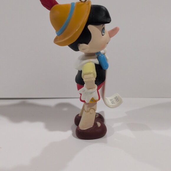 Vintage Grolier Collectable Pinocchio Disney Christmas Magic Ornament 1987 - Picture 2 of 5